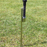 Ground Stake (not pushed all the way in)